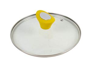 Couvercle de casserole Durandal 20 cm | Couvercle universel en verre pour casseroles et poêles antiadhésives | Accessoires de cuisine | Couvercles de casseroles en verre