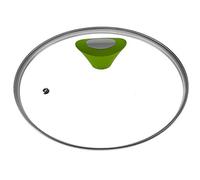 Couvercle de casserole Durandal 26 cm | Couvercle universel en verre pour casseroles et poêles antiadhésives | Accessoires de cuisine | Couvercles de casseroles en verre