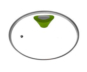 Couvercle de casserole Durandal 26 cm | Couvercle universel en verre pour casseroles et poêles antiadhésives | Accessoires de cuisine | Couvercles de casseroles en verre