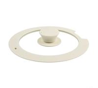 Couvercle de casserole en silicone avec trous de vapeur parfait pour réguler la chaleur et les débordements (B 18 cm)