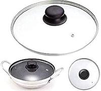 Couvercle de casserole en verre trempé avec dessus en cuivre (14 cm, 16 cm, 18 cm, 20 cm, 22 cm, 24 cm, 26 cm, 28 cm, 38 cm, 40 cm) couvercles de remplacement pour casseroles et casseroles 30cm