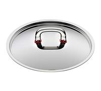 Couvercle de casserole WMF Premium One 24 cm, acier inoxydable poli Cromargan, couvercle en métal avec ouverture vapeur, technologie Cool+, passe au lave-vaisselle