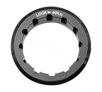 Couvercle de cassette compatible avec 12 vitesses pour MS Freehub corps en alliage d'aluminium pour une protection fiable des composants de transmission (noir)