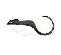 couvercle de chaîne de pignon avant Garde-chaîne de vélo avec support, fournitures de protection de plateau Guide de Chaîne(Medium)