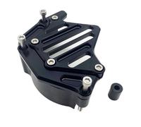 couvercle de chaîne de pignon avant Protection décorative du panneau de chaîne du pignon avant de la moto Convient pour Kawasaki Z900RS Cafe ABS 2019-2023 Guide de Chaîne(Black)