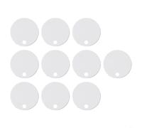 Couvercle de charnière en plastique pour siège de toilette avec capuchon de base imperméable, offrant une prévention de la rouille et une protection décorative pour les vis de siège de toilette (60 mm