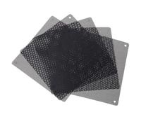 Couvercle de châssis en maille imperméable à la poussière 140 x 140 mm PVC PC pour boîtier ventilateur refroidisseur filtre noir filtre ventilateur grille cadre en métal ventilateurs boîtier trous