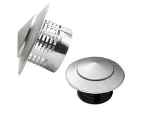 Couvercle De Cheminée Acier Inoxydable 304 Chapeau De Cheminée Base Ronde Chapeau Conduit De Fumée Pour Différents Types De Cheminées(7.5CM)