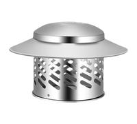 Couvercle de cheminée extérieur, couvercle de cheminée | Couvercle de pluie pour cheminée en acier inoxydable extérieur, outil intégré de protection du processus de formage hydraulique P