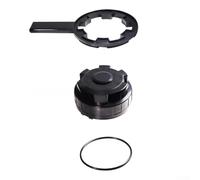 Couvercle de chlorinateur ABS et outil de clé pour mangeoires Hayward CL200, CL220, CLX200CA, CL2002S, bouchon de rechange robuste avec ouvre-bouteille pour distributeur de piscine, noir