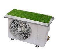 Couvercle de Climatiseur, Capot supérieur de Défenseur de Compresseur de Climatiseur Extérieur, Climatisation Abri Pare-Soleil Feuille de Protection contre la Pluie et la Neige