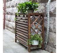 Couvercle de climatiseur central for unités extérieures, couvercles AC antivol, robuste, réduction du bruit, boîtier de poubelle, séparateur extérieur, écran décoratif de clôture de confidentialité, s