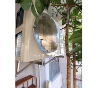 Couvercle de climatiseur Couvercle de Grille à Persiennes de Sortie d'air, Grilles de déflecteur d'air pour Unité Extérieure de Climatiseur, Empêchant Le Soufflage Direct