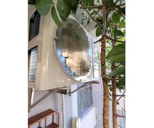 Couvercle de climatiseur Couvercle de Grille à Persiennes de Sortie d'air, Grilles de déflecteur d'air pour Unité Extérieure de Climatiseur, Empêchant Le Soufflage Direct