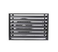 Couvercle de climatiseur, écran de clôture de confidentialité, boîtier d'unité de climatisation extérieure, pompes à chaleur robustes, clôture cache-poubelle, clôture en aluminium sans creuser pour ja