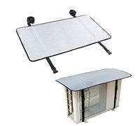 Couvercle De Climatiseur Extérieur En Aluminium Protecteur Ac Pour Unité Extérieure Couvercle D'unité De Pompe À Chaleur Pour 110x55cm Anti-poussière Climatiseur