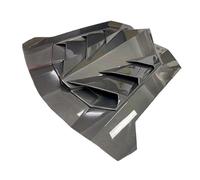 Couvercle de coffre de pare-choc arrière en Fiber de carbone véritable de Style DMC, couvercle de ventilation de capot de moteur Compatible Pour Lamborghini Aventador LP700 LP720(Single-sided carbon)