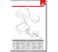 Couvercle De Coffre GIVI Noir B27