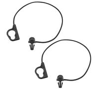 Couvercle de Coffre Sangle Compatible Avec Opel Pour Corsa D 2007 2008 2009 2010 2011 2012 2013 2014 2015 13367836 Sangle D'étagère De Chargement De Coffre De Voiture 2 Pièces