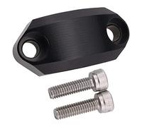 Couvercle de collier de maître-cylindre de moto pour guidon de 22 mm, noir, 4,4 x 2,1 x 1,6 cm
