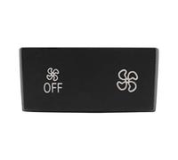 Couvercle de commutateur de climatisation de voiture, capuchon de climatisation de bouton de commutation de climatisation à CA adapté pour série 3 F30 F31 F34 GT F35