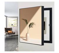 Couvercle de compteur électrique - Panneau d'art mural moderne et élégant - Décoration de comptoir (D 50 x 70 cm)