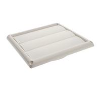 Couvercle de Conduit de Sécheuse Extérieure Abs Blanc pour 4 Pouces | Grille à Maille Fine, Tube Arrière Rond 150mm, pour Conduit la Cuisine et Sortie Murale