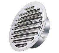 Couvercle De Conduit De Ventilation, Sortie D’Air Murale Ronde En Inox, Grille D'AéRation Ronde, RéSistant à La Pluie, Aux Rats Et Aux Cafards, Une Bonne Aide Pour La Vie(100mm(4in))