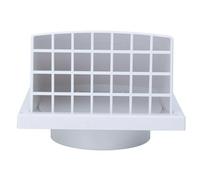 Couvercle de conduit d'évacuation de la pluie - Hottes de ventilation pour intérieur et extérieur - Bouchons d'aération durables pour intérieur et extérieur