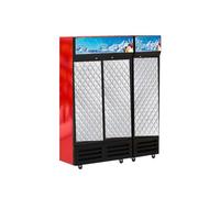 Couvercle de congélateur couvercle de réfrigérateur isolé, for vitrine réfrigérée verticale congélateur à simple et Double porte(50x130cm/19.7x51.2")