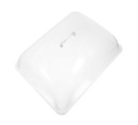 Couvercle de Conservation des Aliments Rectangulaire Transparent 1pc PVC | Couvercle Alimentaire, Fermeture Hermétique, Protège les Plats Cuisine et Fête, Poignée Pratique Style Aléatoire