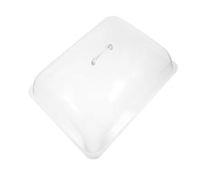 Couvercle de Conservation des Aliments Rectangulaire Transparent 1pc PVC | Couvercle Alimentaire, Fermeture Hermétique, Protège les Plats Cuisine et Fête, Poignée Pratique Style Aléatoire
