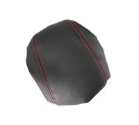 Couvercle De Console Centrale Intérieure En Cuir Microfibre, Garniture Protection Pour Accoudoir, Pour Tucson 2015 - 2018 Aménagements intérieurs(Black-red line)
