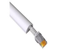 Couvercle de Cordon de Protection de câble en PVC Flexible Auto-adhésif, Chemin de câble de Protection de Fil de Sol, Organisateur de Fil for Fils trop lâches(Mike,18x12mm)