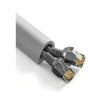 Couvercle de Cordon de Sol en PVC, Fente de Fil Auto-adhésif, Protection de câble, Extension de Fil d'alimentation, Fente de Cordon électrique, Gestion des câbles(Color4,3meter/9.8ft)