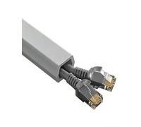 Couvercle de Cordon de Sol en PVC, Fente de Fil Auto-adhésif, Protection de câble, Extension de Fil d'alimentation, Fente de Cordon électrique, Gestion des câbles(Color2,3meter/9.8ft)