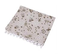 Couvercle de coton à poussière Protecteur Protecteur de style élégant polyvalent pour le réfrigérateur congélateur table de table de table 55 x 130 cm gris (55 * 130cm 51x21inch)