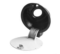 Couvercle de couvercle de porte de réservoir de carburant pour Passat B6/b7 1ère génération pour Jetta 5 plus 6 - Bouchon de rechange en plastique ABS avec numéro OEM 6r0809857 noir