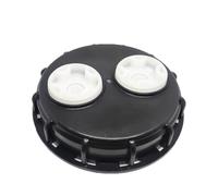 Couvercle de couvercle de réservoir IBC, 16,3 cm, pour IBC, adaptateur de réservoir robuste, pour le stockage alimentaire et industriel, double trou