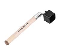 Couvercle de Craie 2 en 1 + Piqueur de Queue, Combo 18cm de Longueur pour Les Fans de Snooker, Plastique Aluminium 1 Pièce