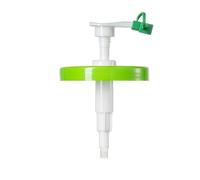 Couvercle de crème pour le corps à fermeture sécurisée avec dosage précis pour récipients de 550 g/560 g, pompes à crème pour le corps en PP incassable, prêtes à