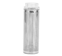 Couvercle de crépine d'admission de réservoir de Poissons d'acier Inoxydable de Garde de Filtre d'aquarium pour protéger l'inhalation de crevettes de Poisson (Petit diamètre: 28mm/1,1 Pouces)