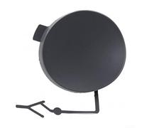 Couvercle de crochet de remorquage avant style OEM pour Porsche pour Macan 2015 à 2018 modèle 95B807156AG2X noir ABS construction performance fiable