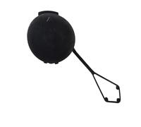 Couvercle de crochet de remorquage de pare-chocs avant droit en plastique apprêté de remplacement for Alfa for Romeo for Stelvio 2018-2023, compatible avec le numéro de pièce 156114919