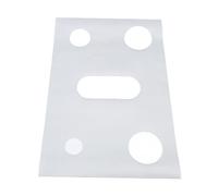 Couvercle de Cuisinière en PTFE Réutilisable Résistant à la Chaleur 62x41.5 | Revêtement antiadhésif Lavable au lave-vaisselle Sans BPA ni PFOA Pour plaque de cuisson gaz intégrée discrète Accessoire de