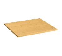 Couvercle de cuisinière - VIDAXL - 50x56x1,5 cm - Bambou - PVC - Antidérapant