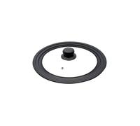 Couvercle de cuisson 16/18/20 cm en verre et acier carbone pour poêles Elo