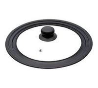 Couvercle de cuisson en verre et acier carbone pour poêles de 16/18/20 cm Elo ref 4001626 Noir G