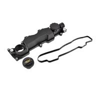Couvercle de culasse Couvercle de culbuteur avec soupape de reniflard et joint Couvercle de culbuteur de soupape de moteur Remplacement pour 1.6 HDI Berlingo C2 C3 206 Focus # 0248L1 3M5Q6 9651815680