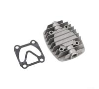 Couvercle de culasse de compresseur d'air en aluminium pour pompe pneumatique, couvercle de refroidissement en métal avec espacement des trous de 48 x 62 mm, boîtier de capuchon supérieur de rechange